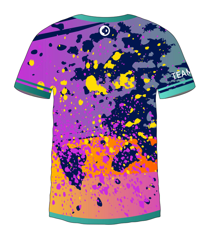 Splatter Style Purple 2 Jersey