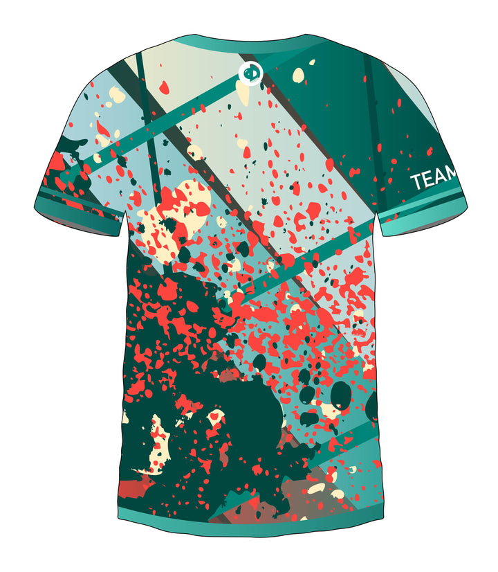 Splatter Style Red Jersey