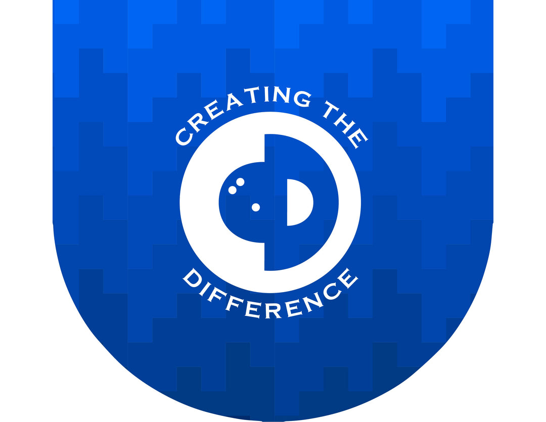 Pixel Blue Bowling Ball Bag