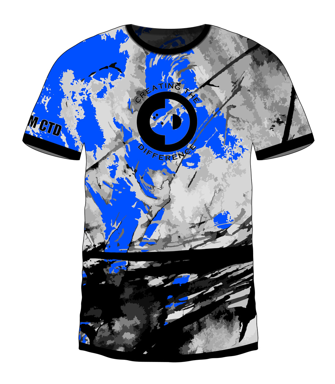 Sketch Blue Jersey