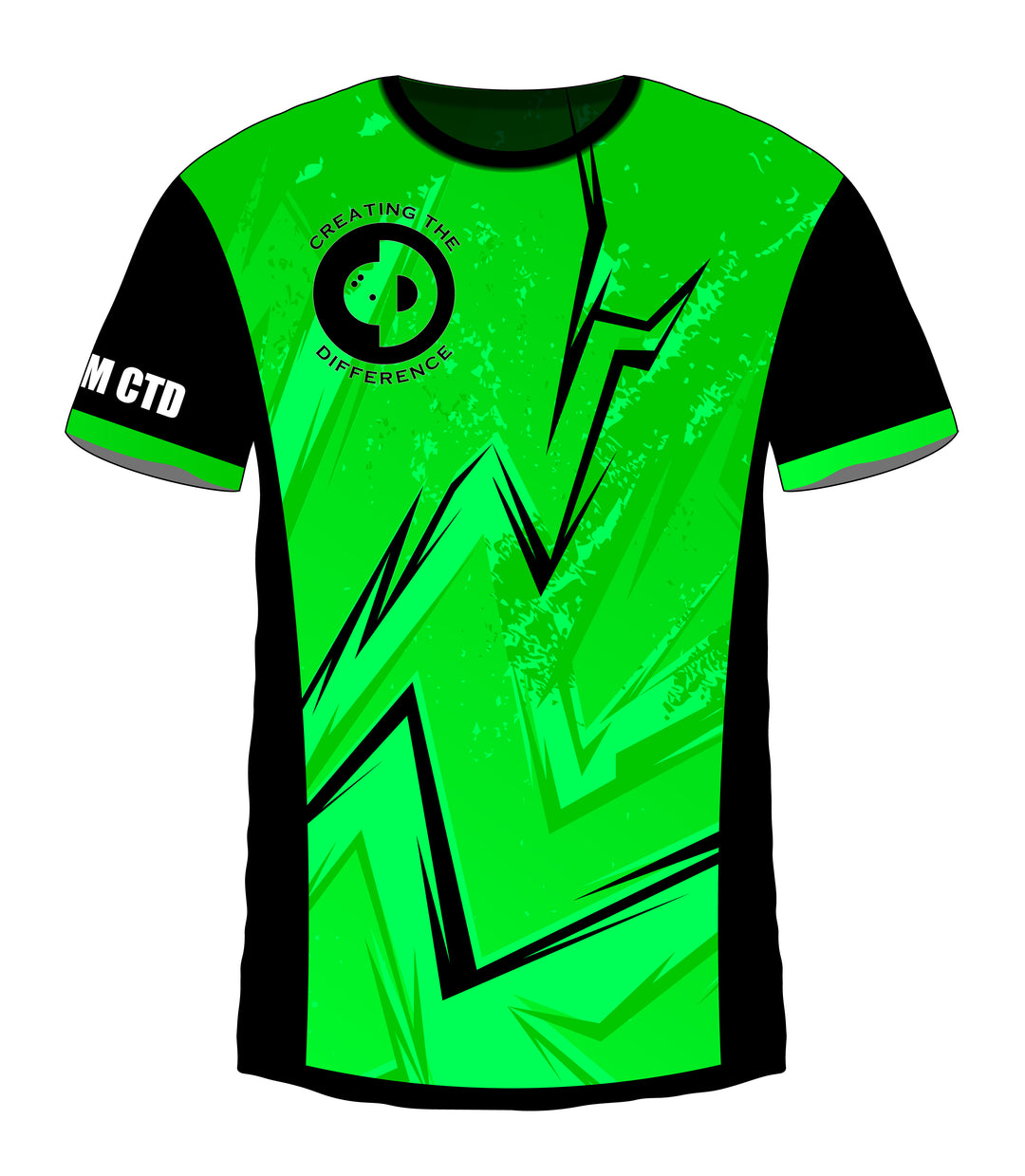 Jagged Green Jersey