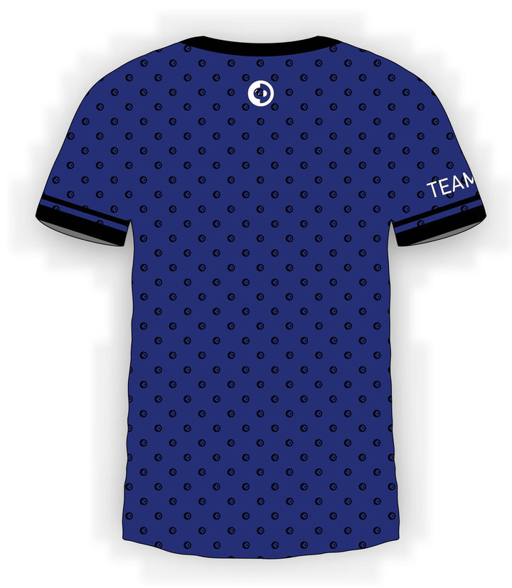 Black CTDots on Blue Jersey